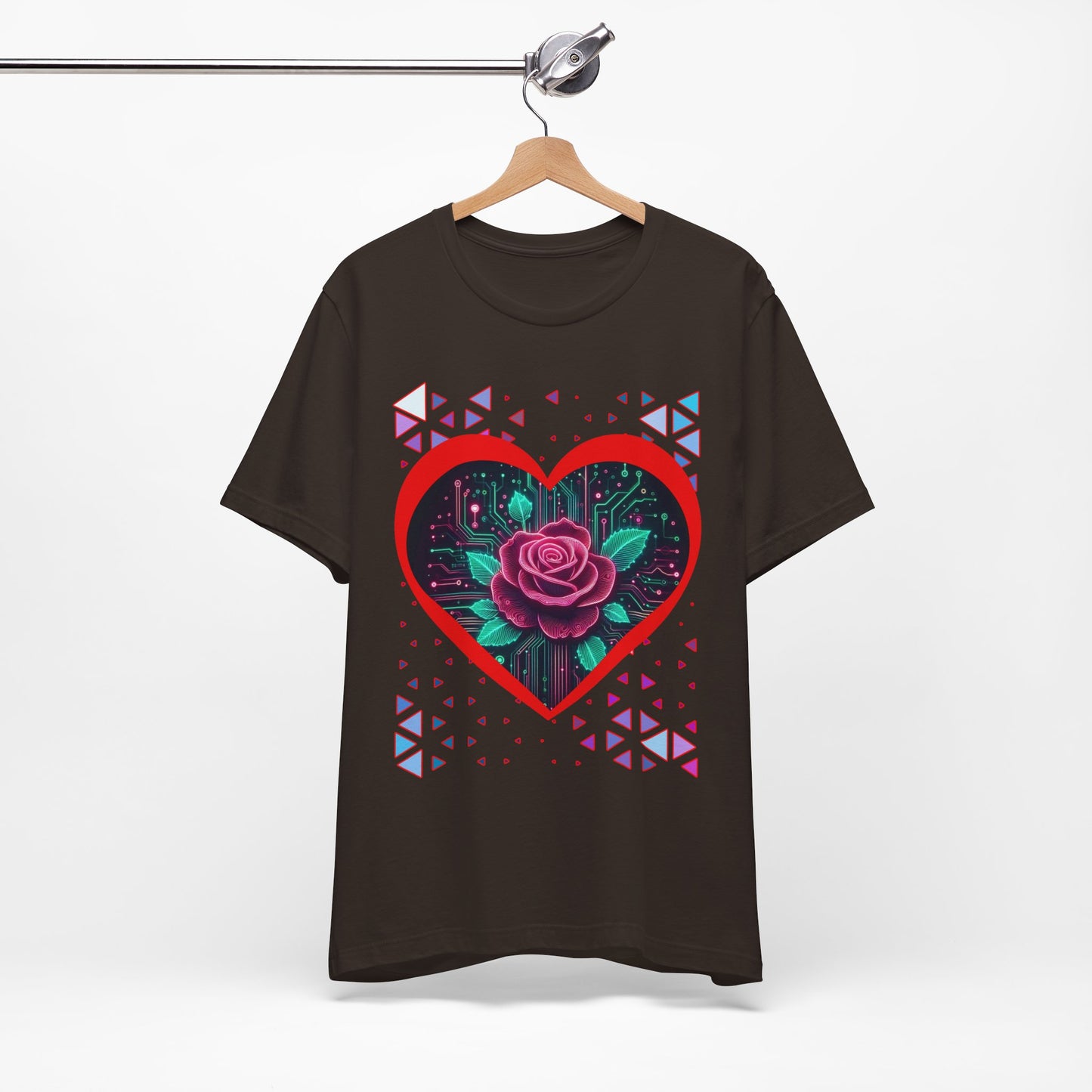 Romantic Heart Rose