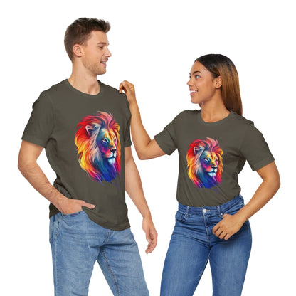 Vibrant Lion Graphic Tee