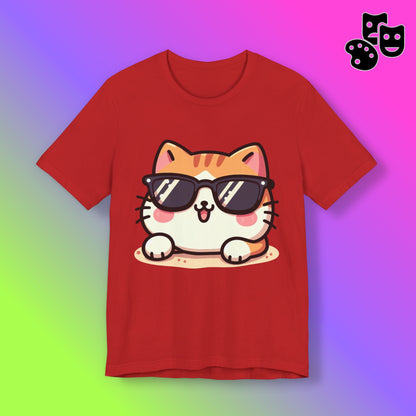 Cat Sunglasses Tee