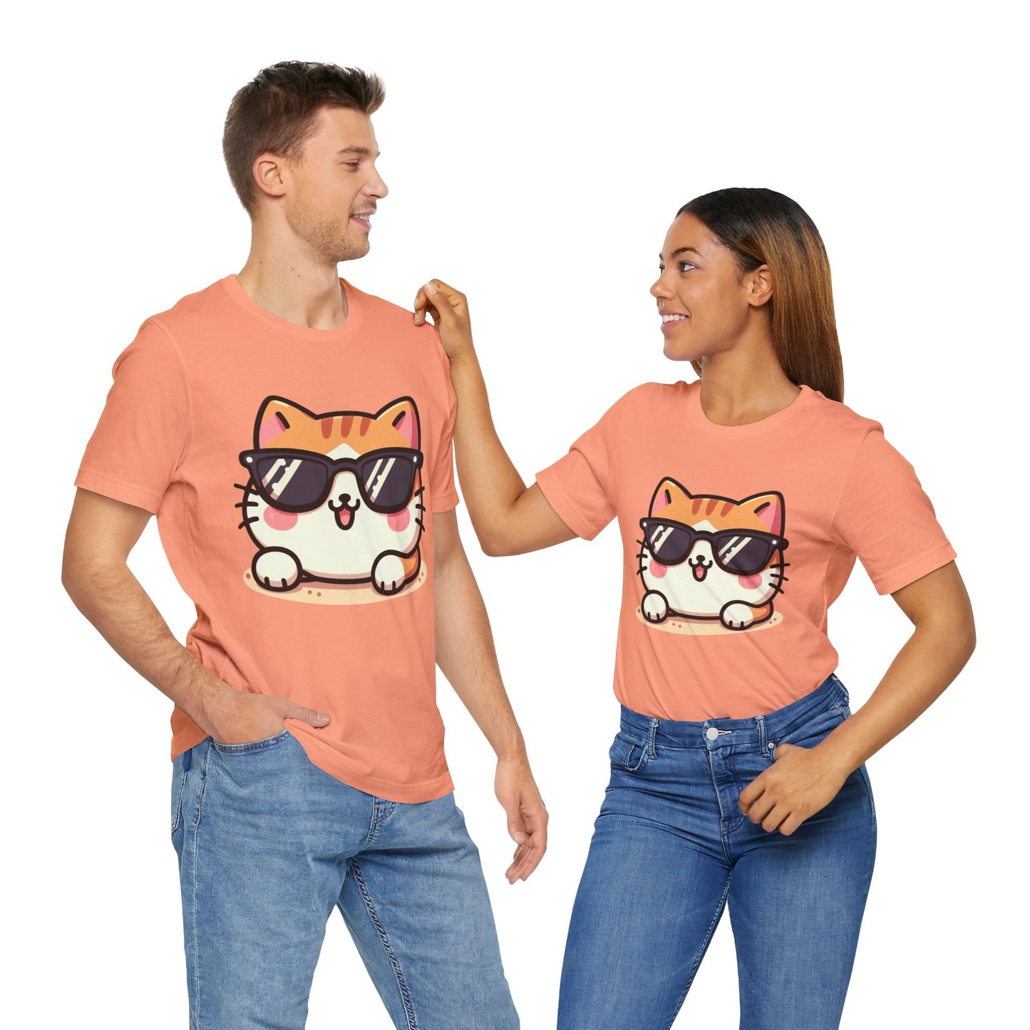 Cat Sunglasses Tee
