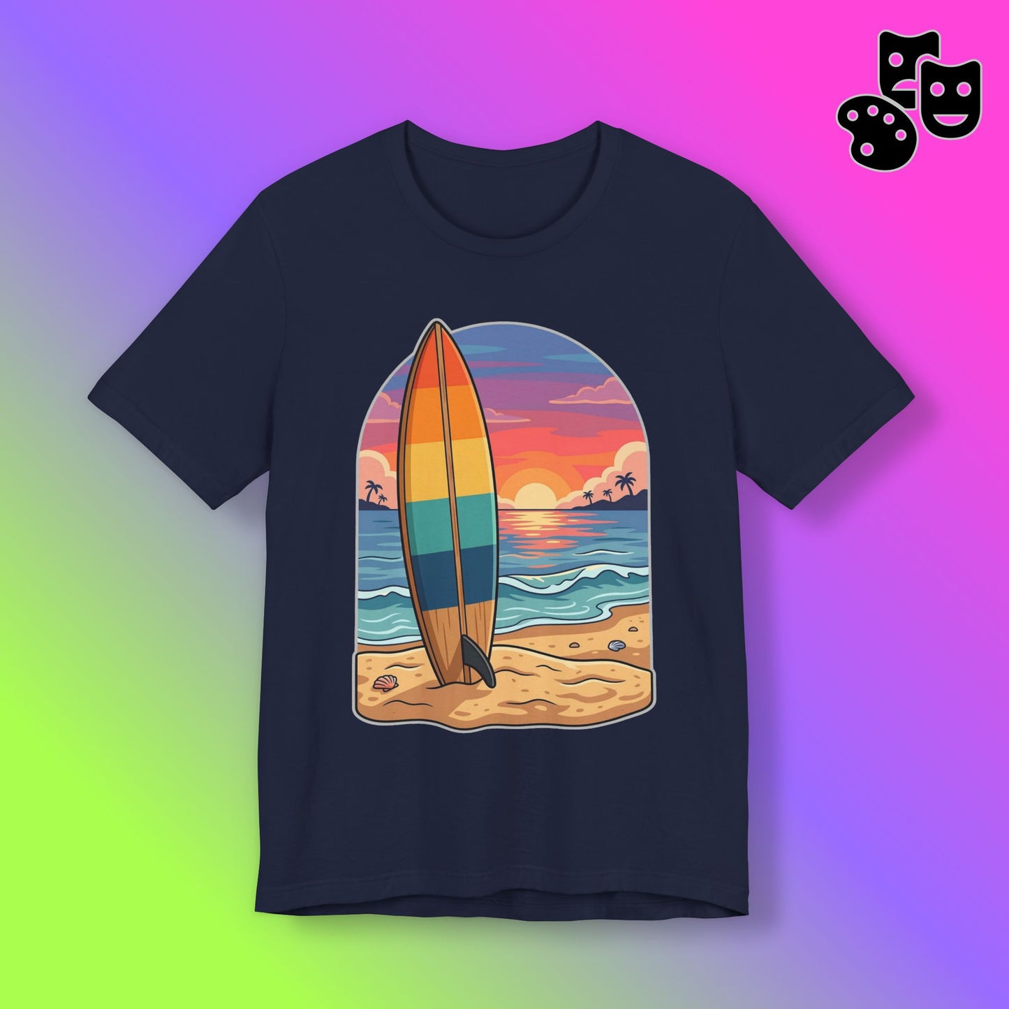 Surfboard Sunset
