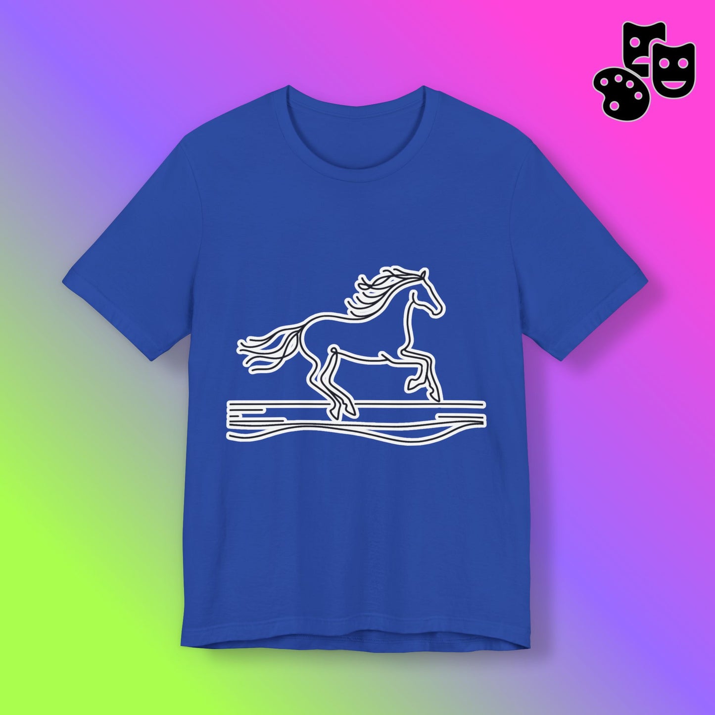 Horse on Beach Tee