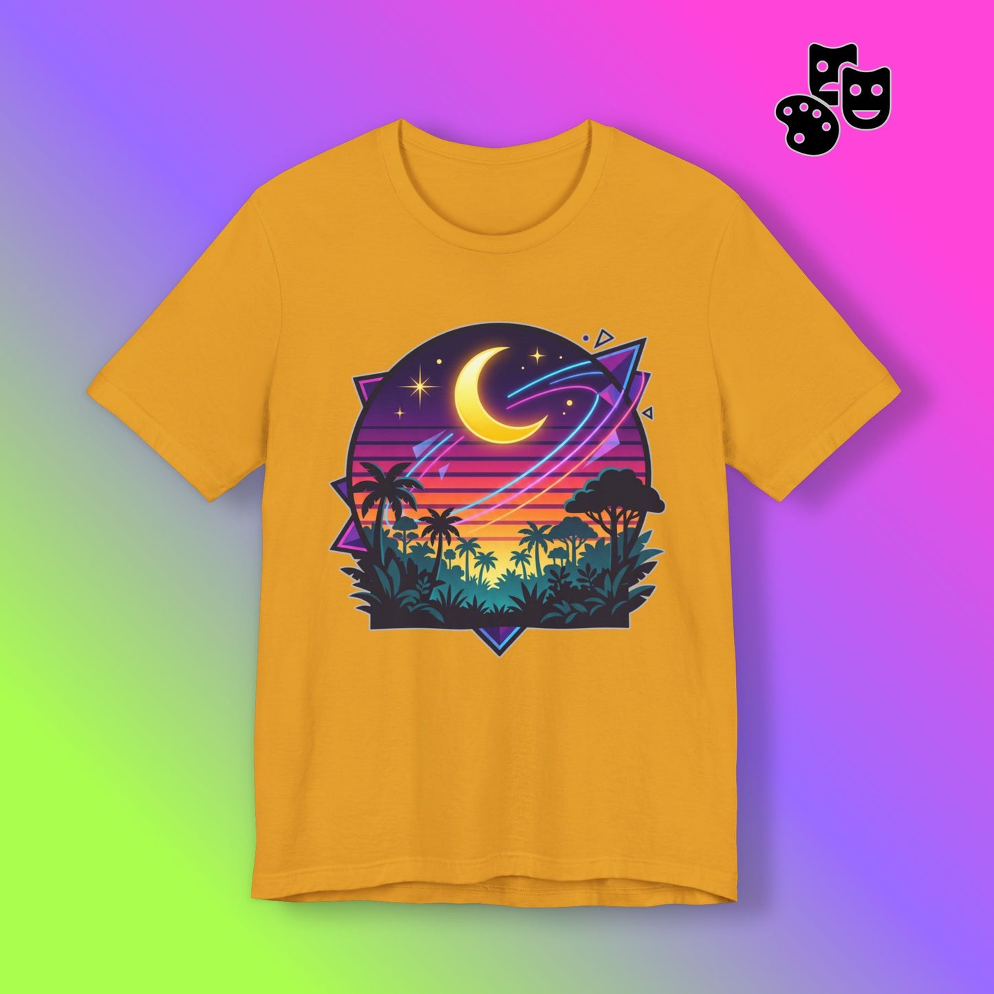 Retro Tropic Moon