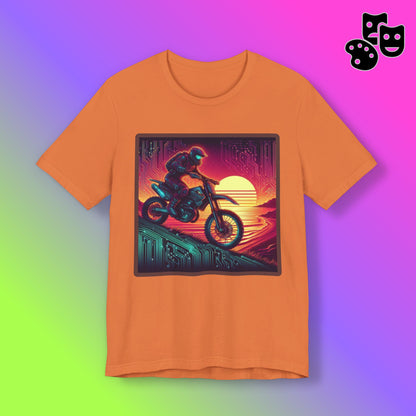 Adventure Awaits: Motorcycle Sunset