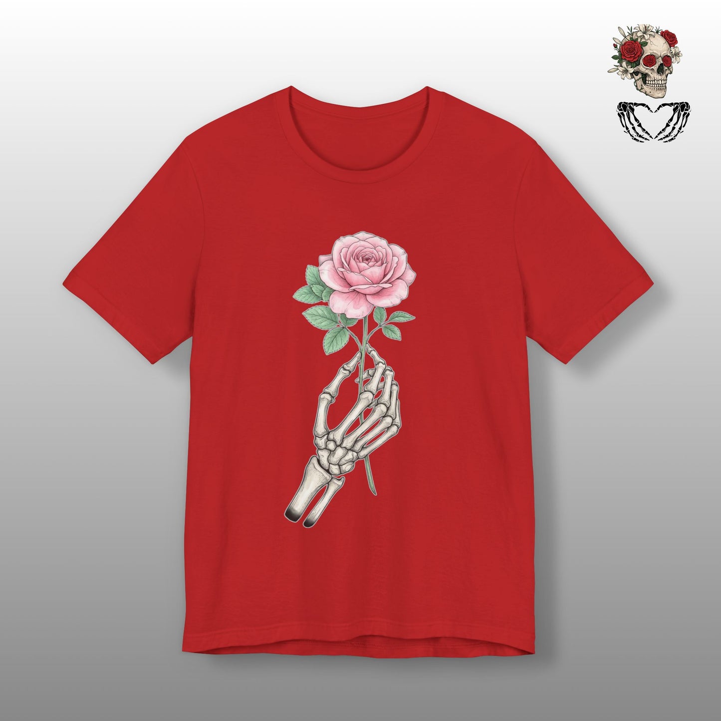 Skeleton Hand  Rose