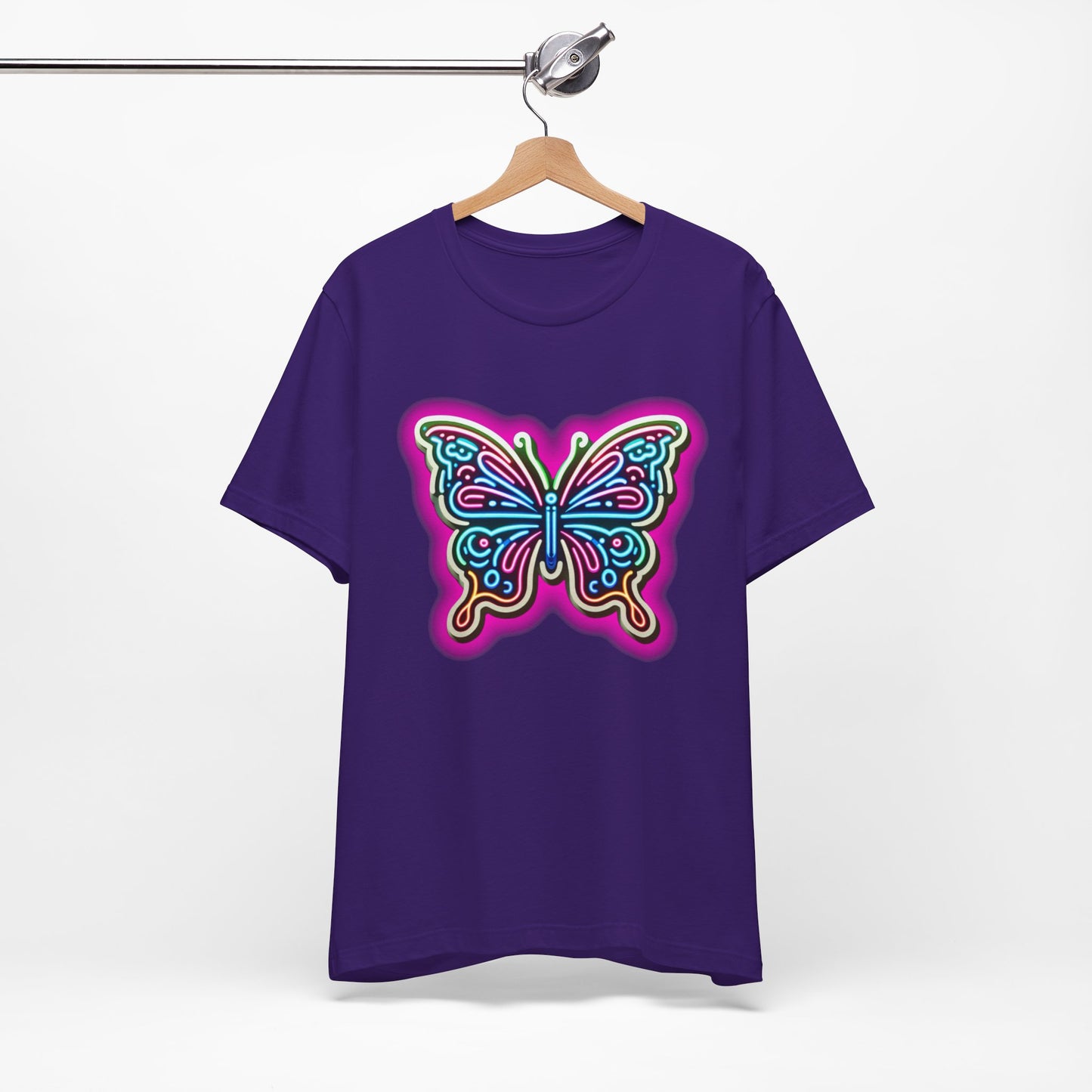 Butterfly Pink Glow Tee