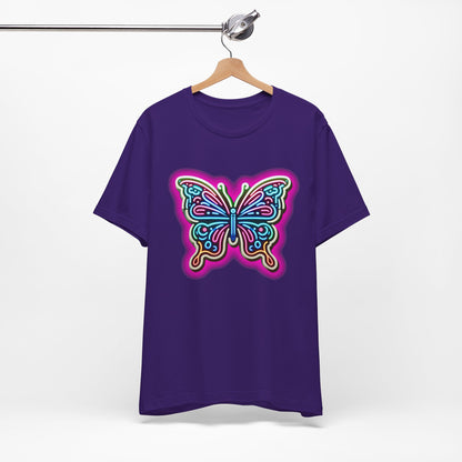 Butterfly Pink Glow Tee