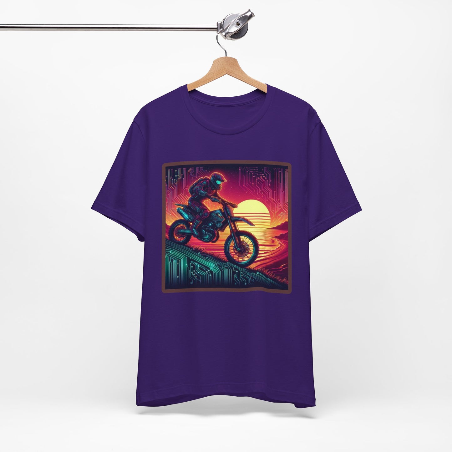 Adventure Awaits: Motorcycle Sunset