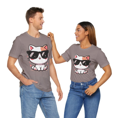 Cute Kitty Cat with Shades Tee
