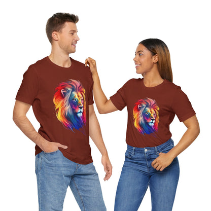 Vibrant Lion Graphic Tee