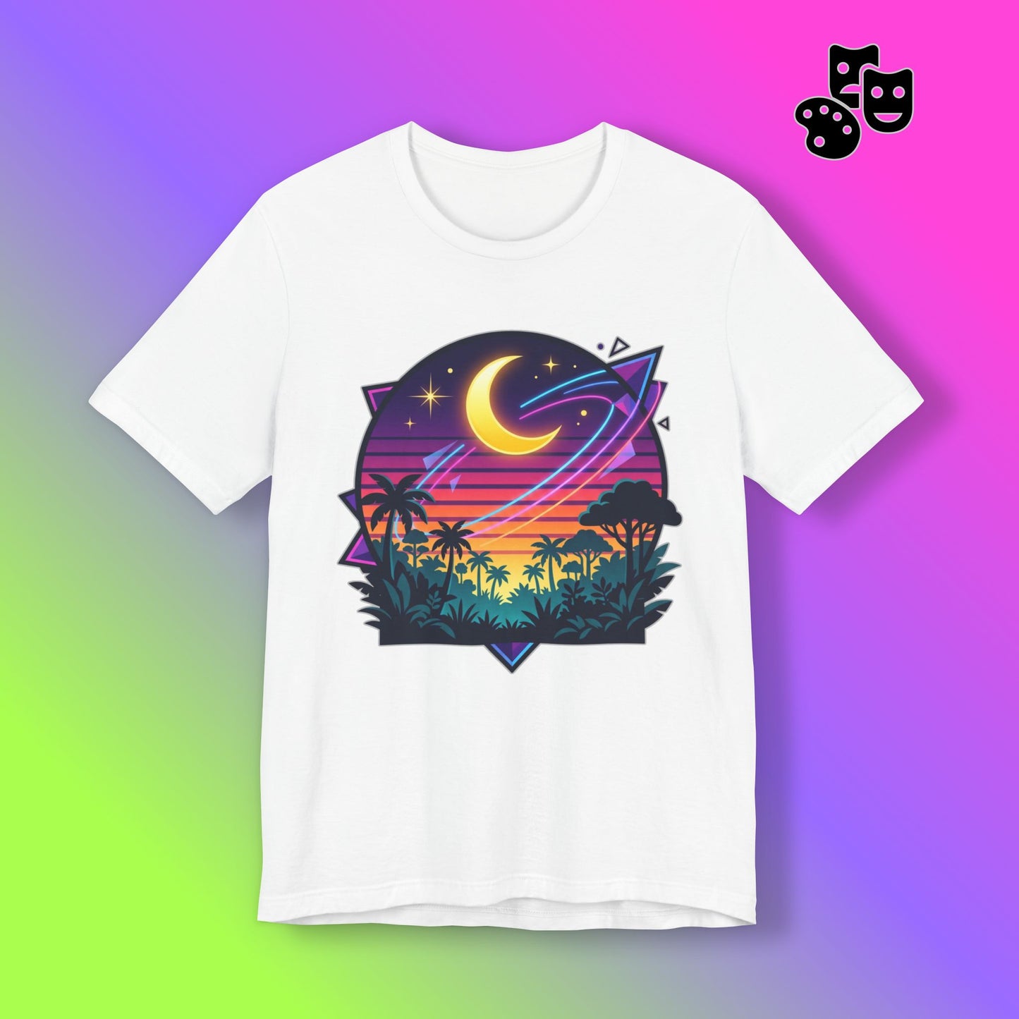 Retro Tropic Moon