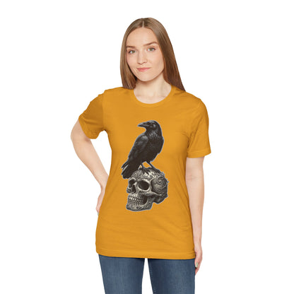 Raven on Skull