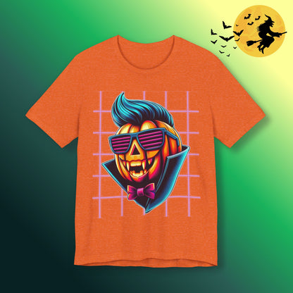 Retro Pumpkin Vampire