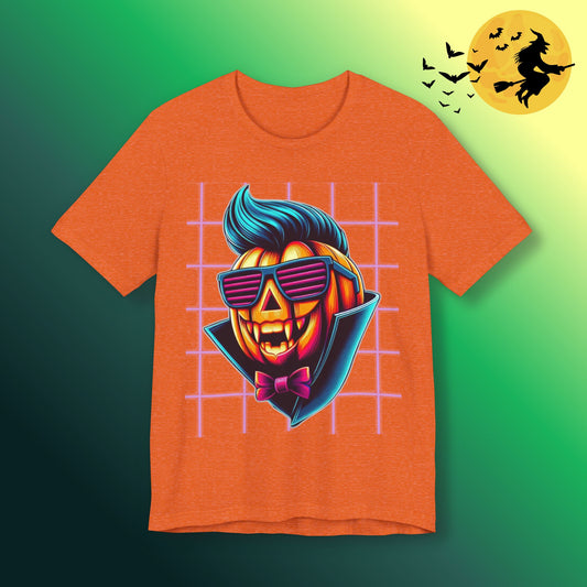 Retro Pumpkin Vampire