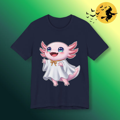 Cute Axolotl Ghost