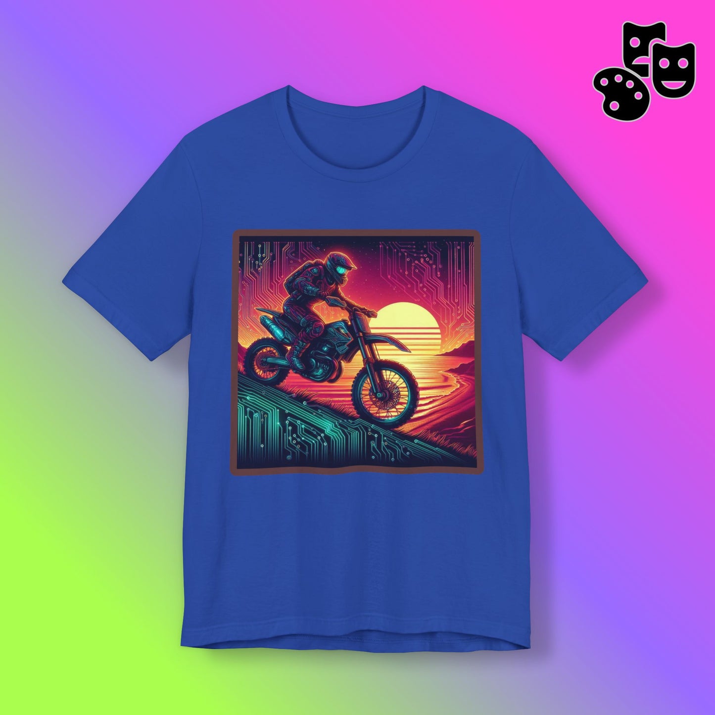 Adventure Awaits: Motorcycle Sunset