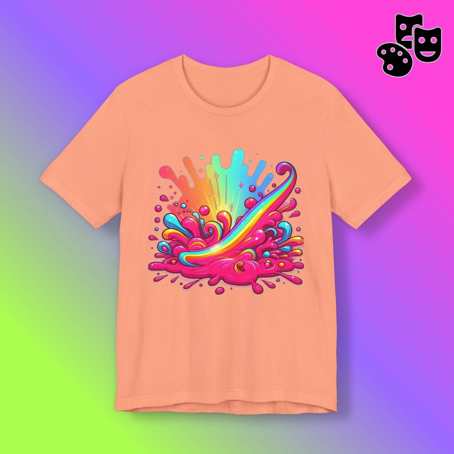 Colorful Splashing Colors