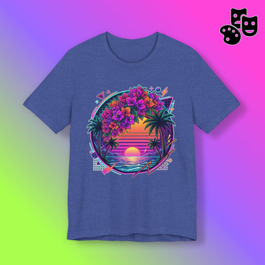 Sunset Retro Beach