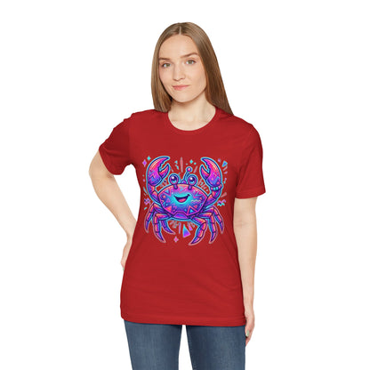 Neon Cute Crab