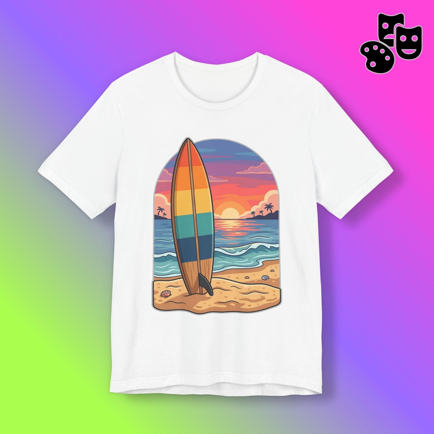Surfboard Sunset