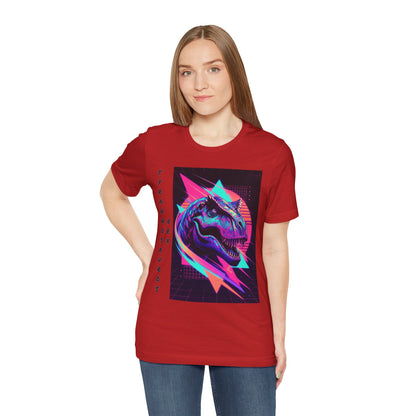 Retro Neon T-Rex