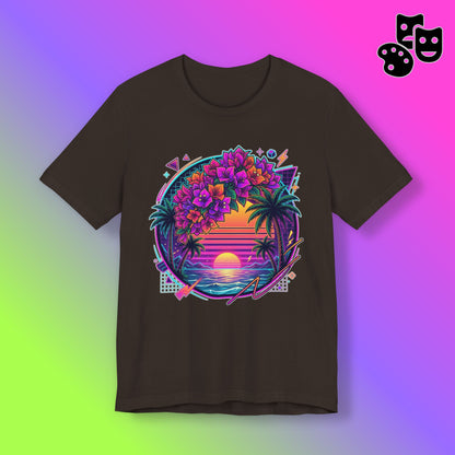 Sunset Retro Beach