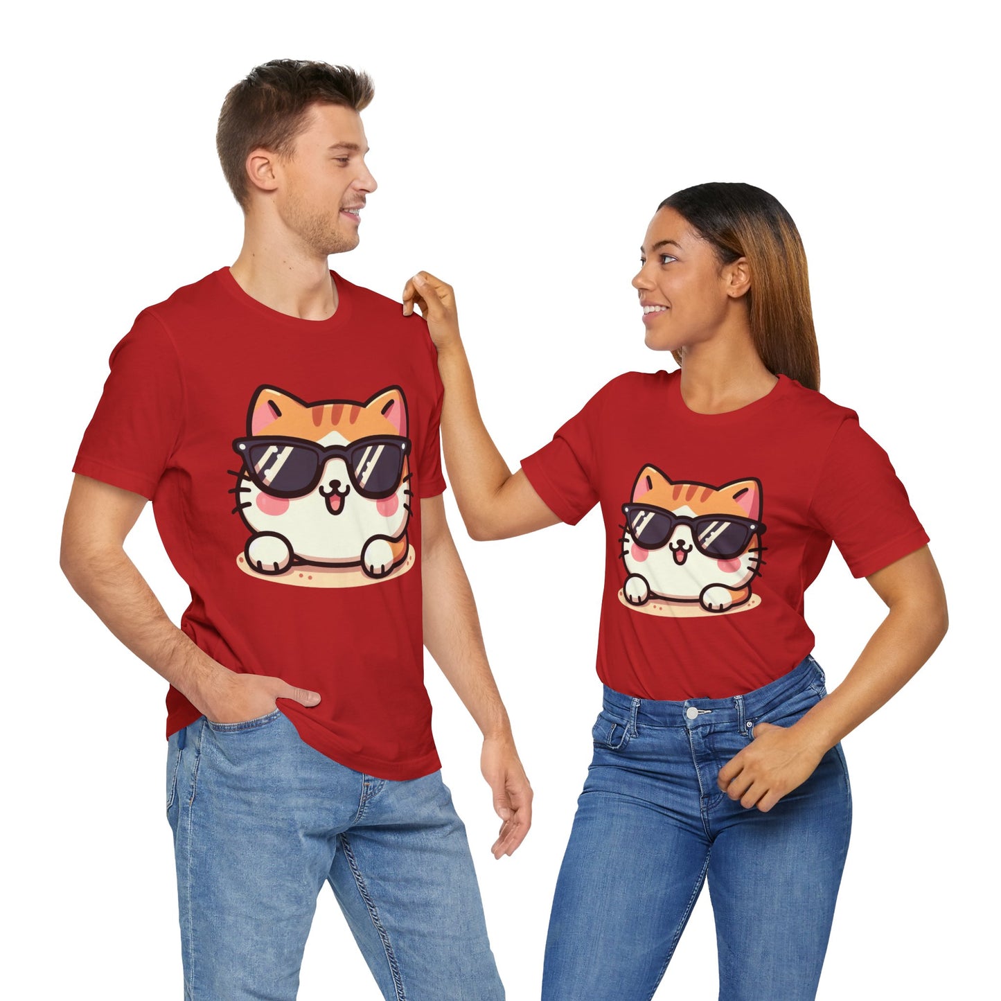Cat Sunglasses Tee