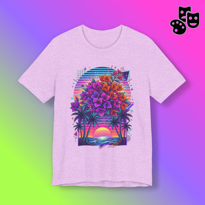Retro Sunset Floral