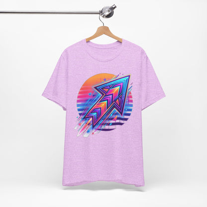 Retro Neon Arrow