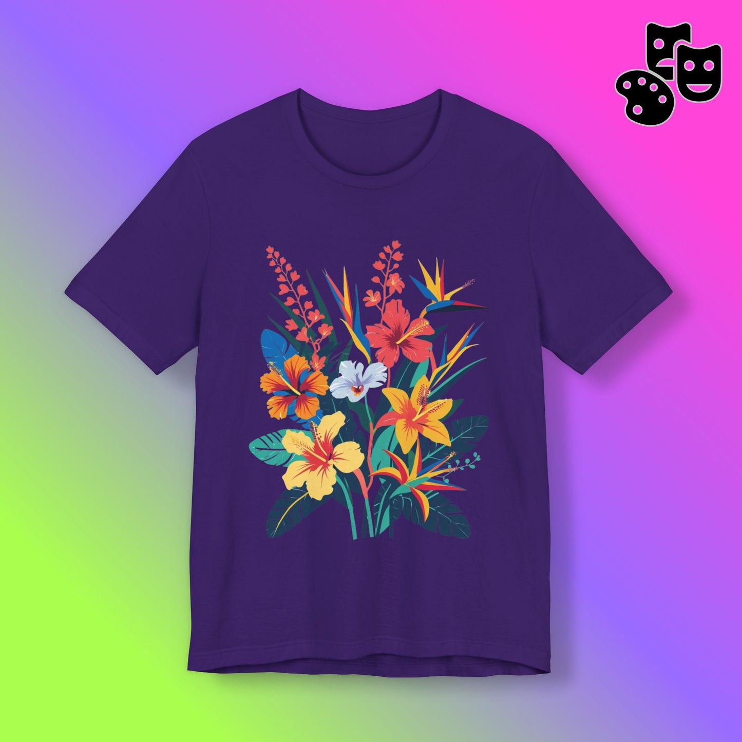 Tropical Flowers Tee