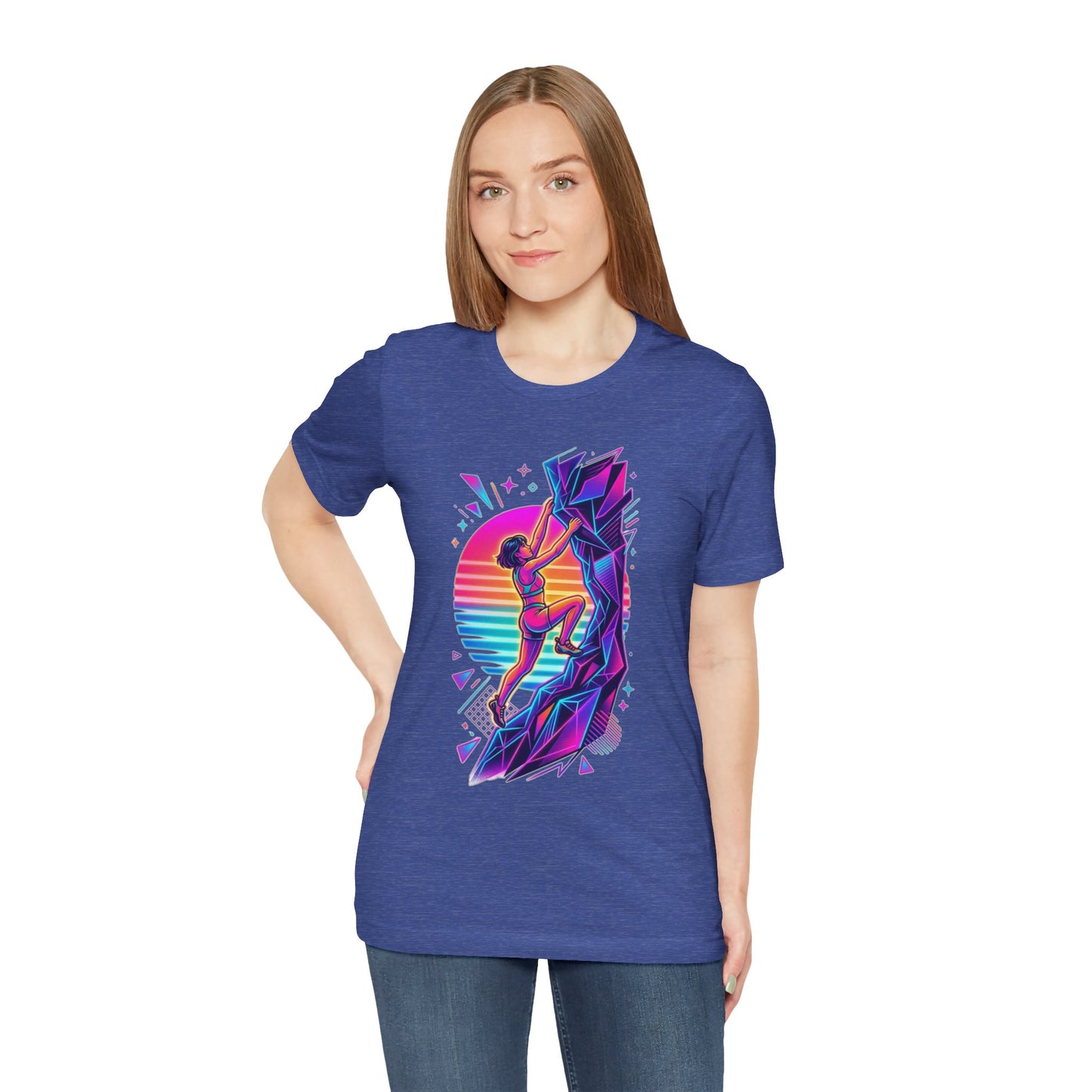 Retro Rock Climber