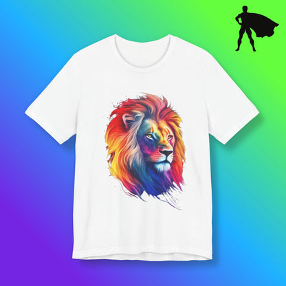 Vibrant Lion Graphic Tee