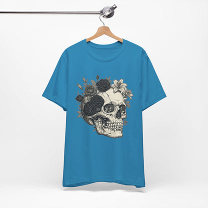 Skull Floral Tee