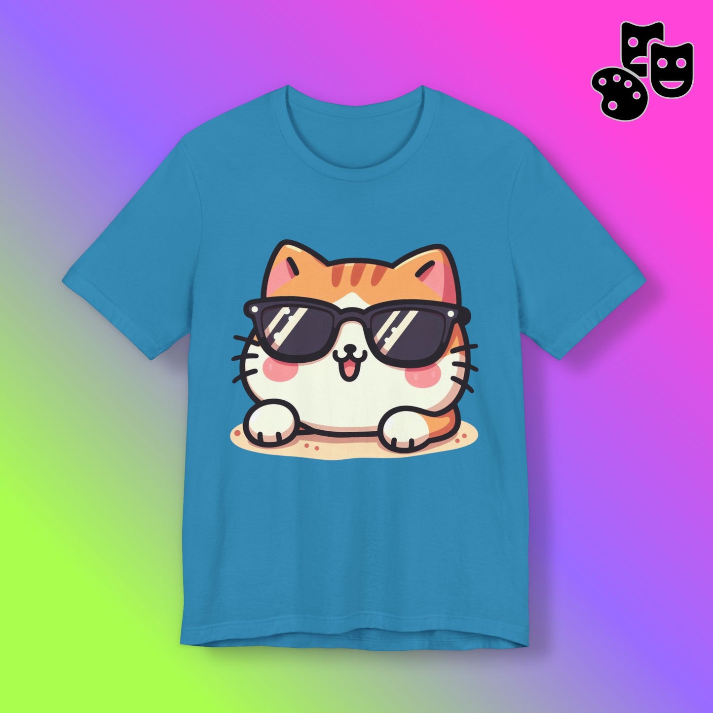 Cat Sunglasses Tee