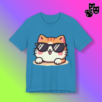 Cat Sunglasses Tee