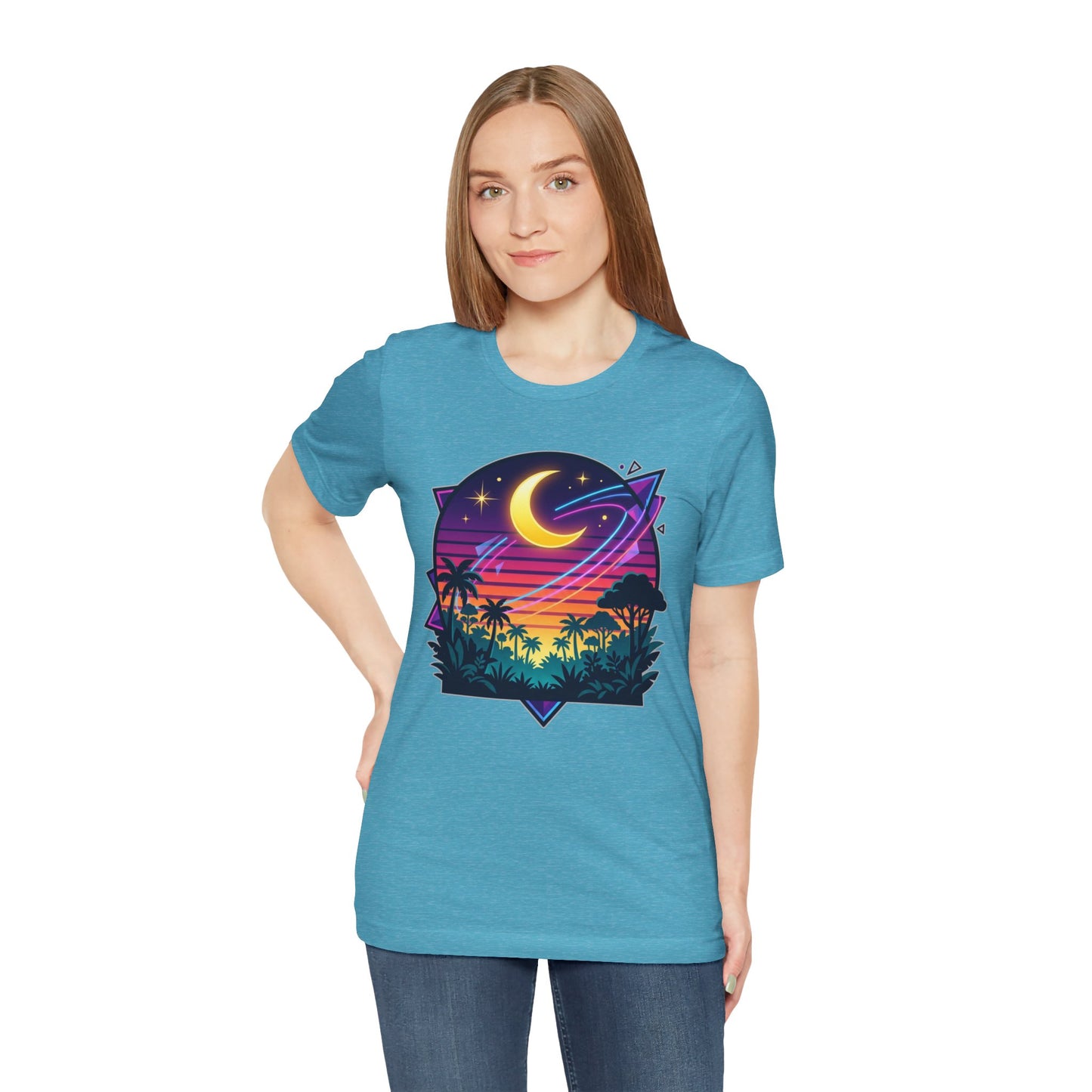 Retro Tropic Moon