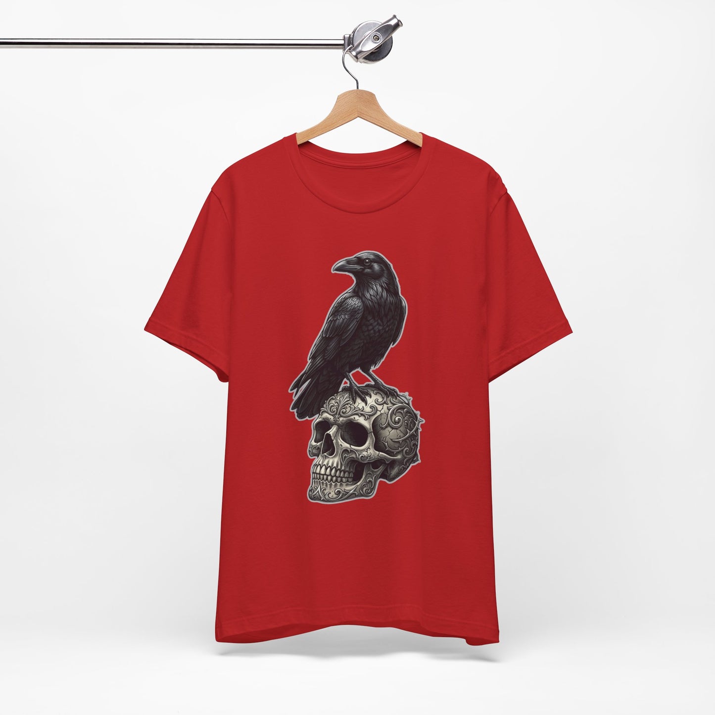 Raven on Skull