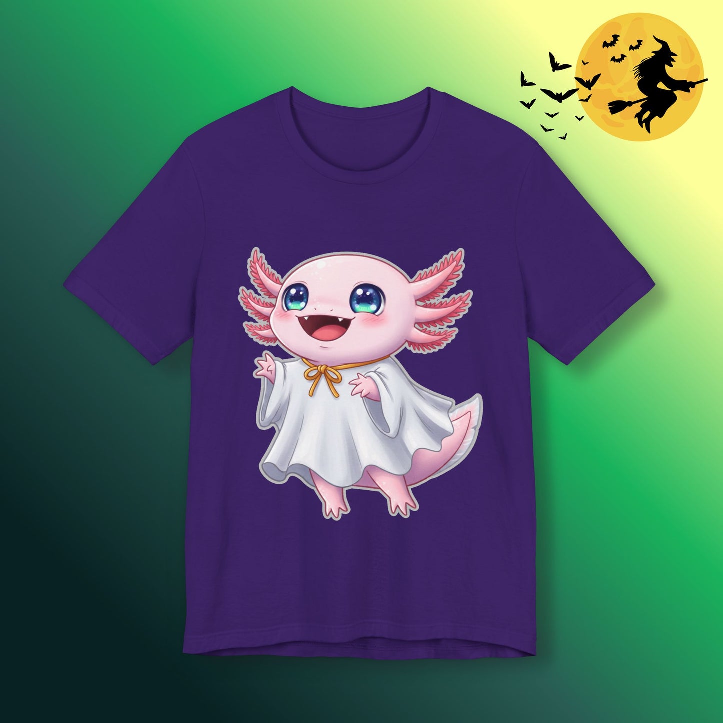Cute Axolotl Ghost