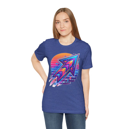 Retro Neon Arrow