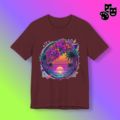 Sunset Retro Beach