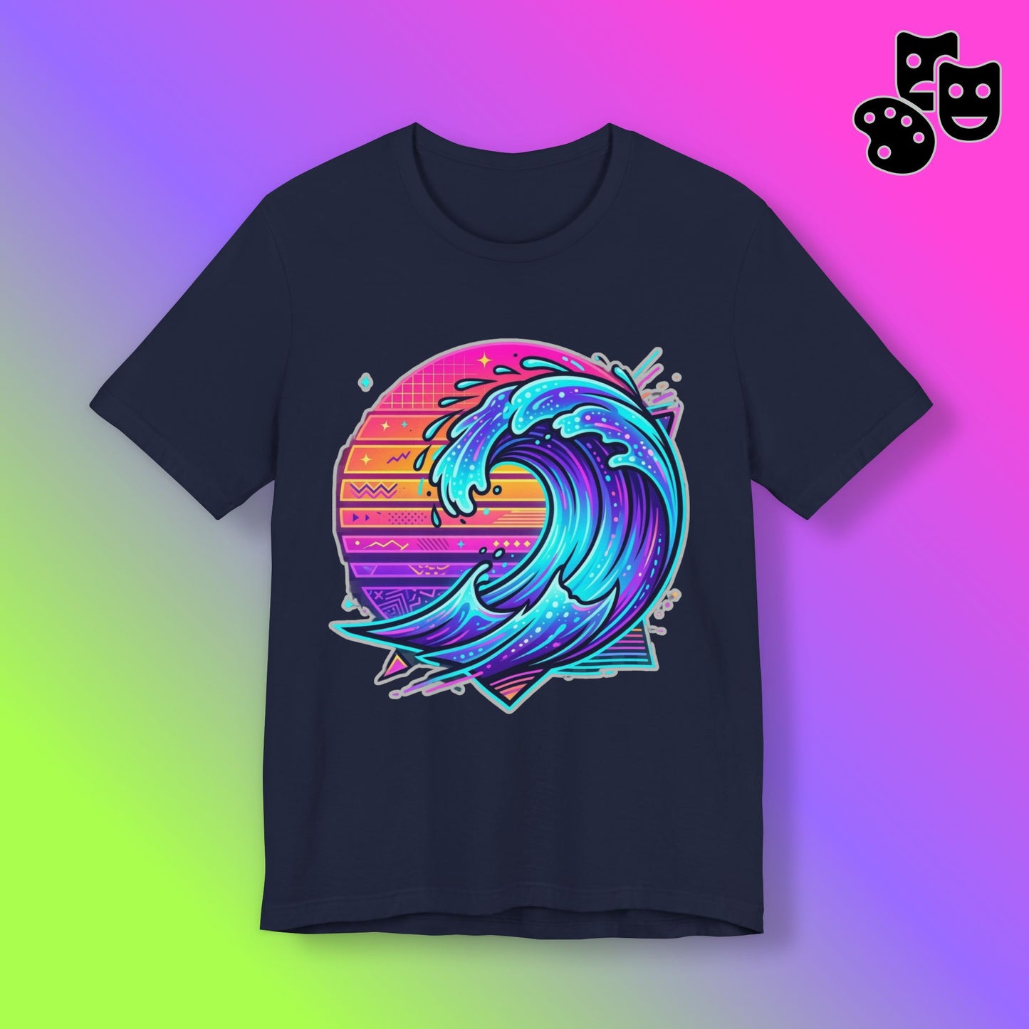 Retro Sunset Wave