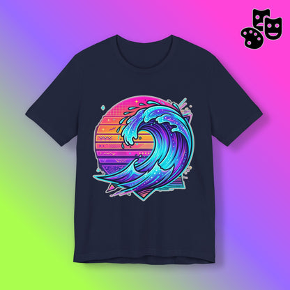Retro Sunset Wave