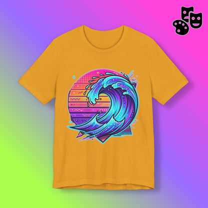Retro Sunset Wave