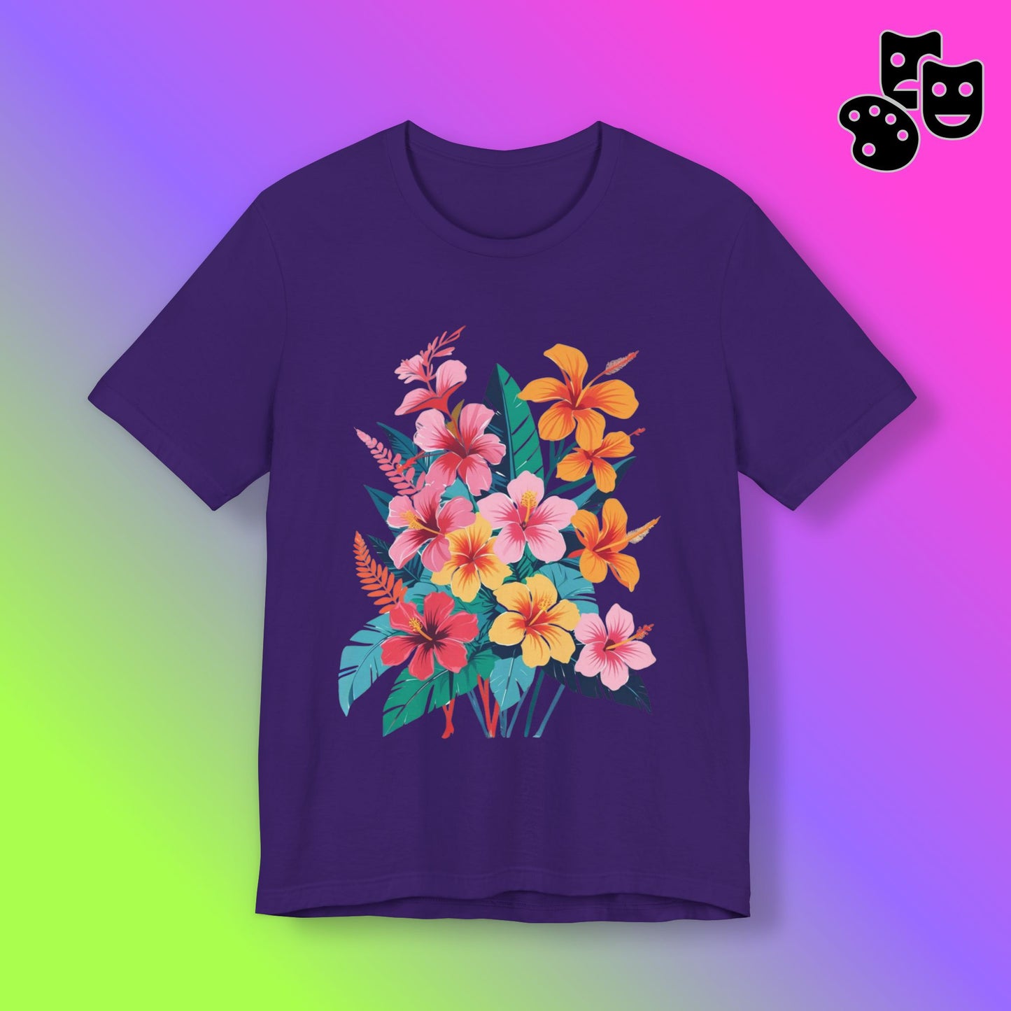 Tropical Flowers Tee
