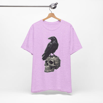 Raven on Skull