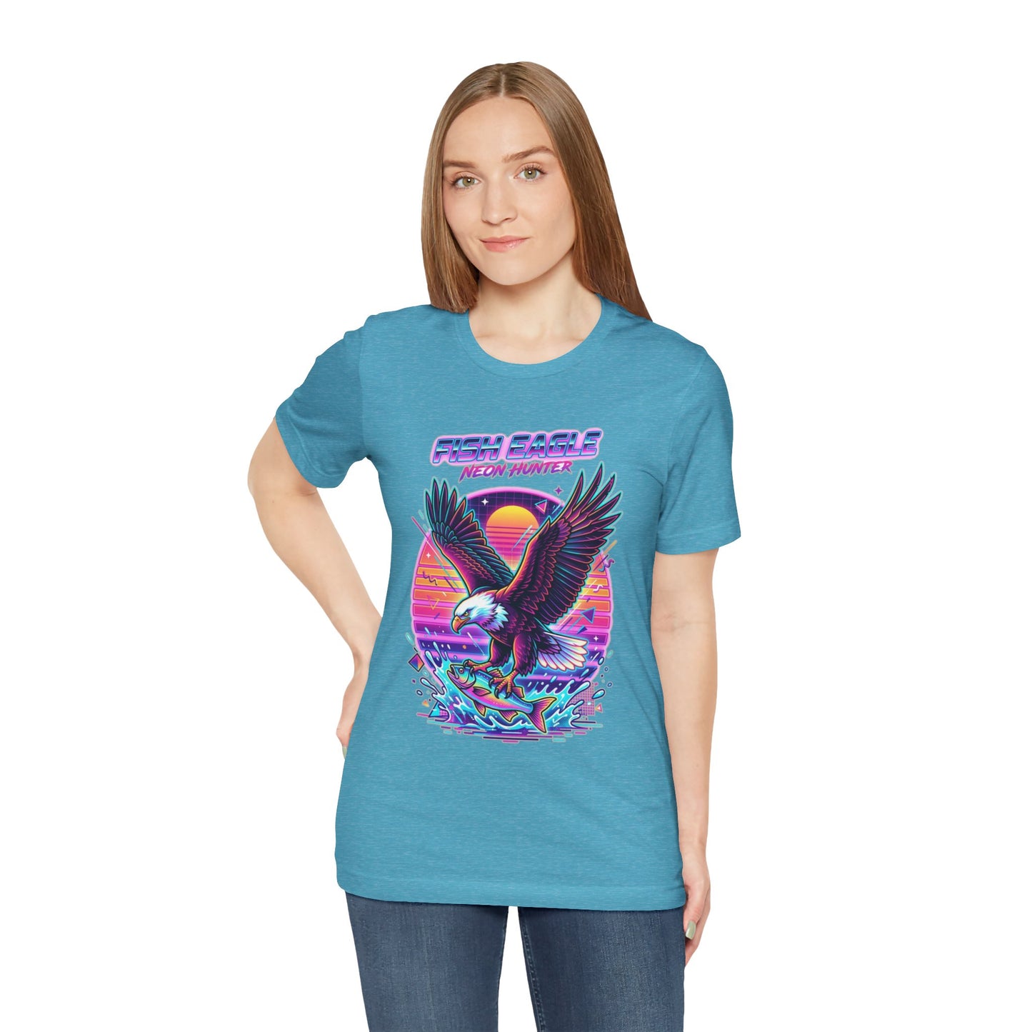 Fish Eagle Neon Hunter