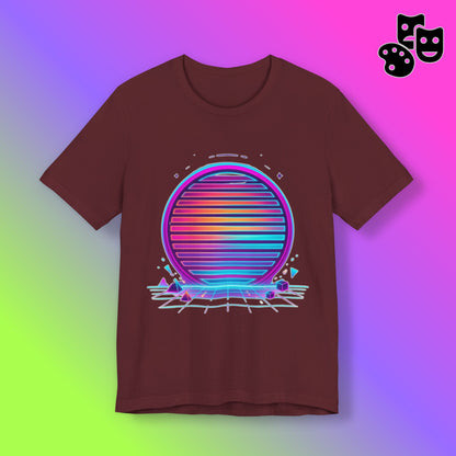 Retro Style Sunset