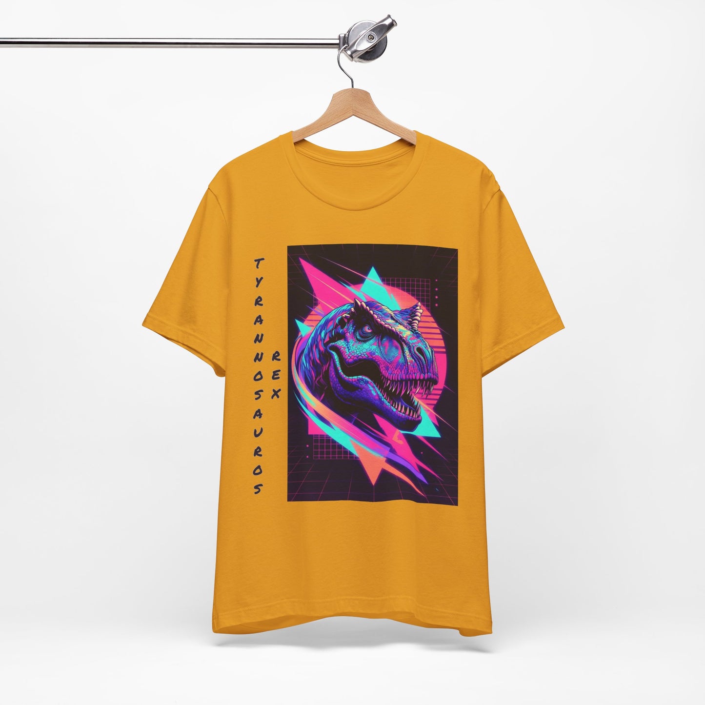 Retro Neon T-Rex