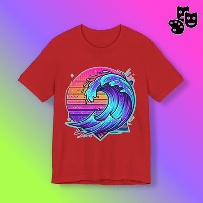 Retro Sunset Wave