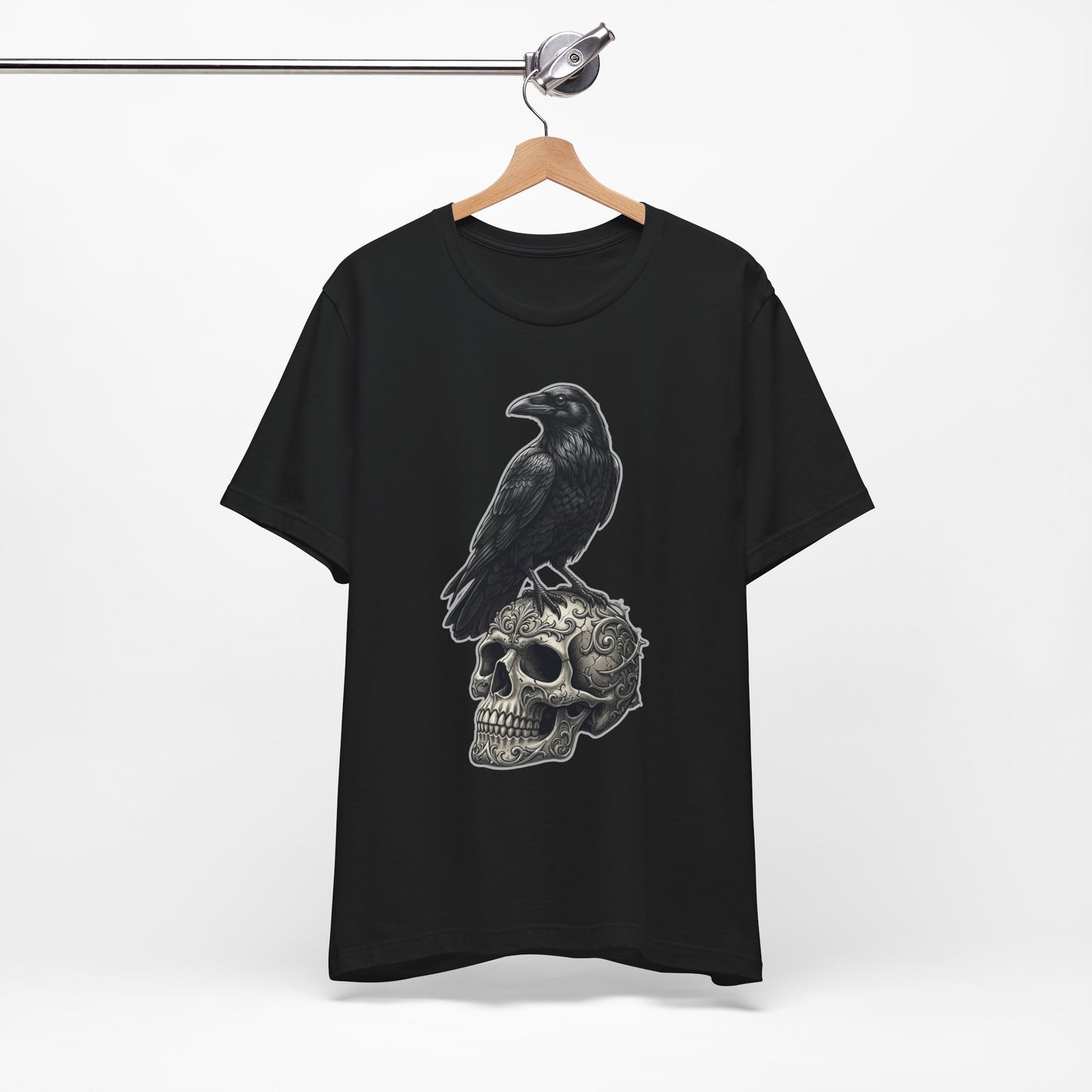 Raven on Skull